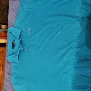 Mens polo with cat logo